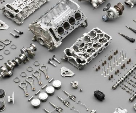 Tools and spare parts for equipment and machines